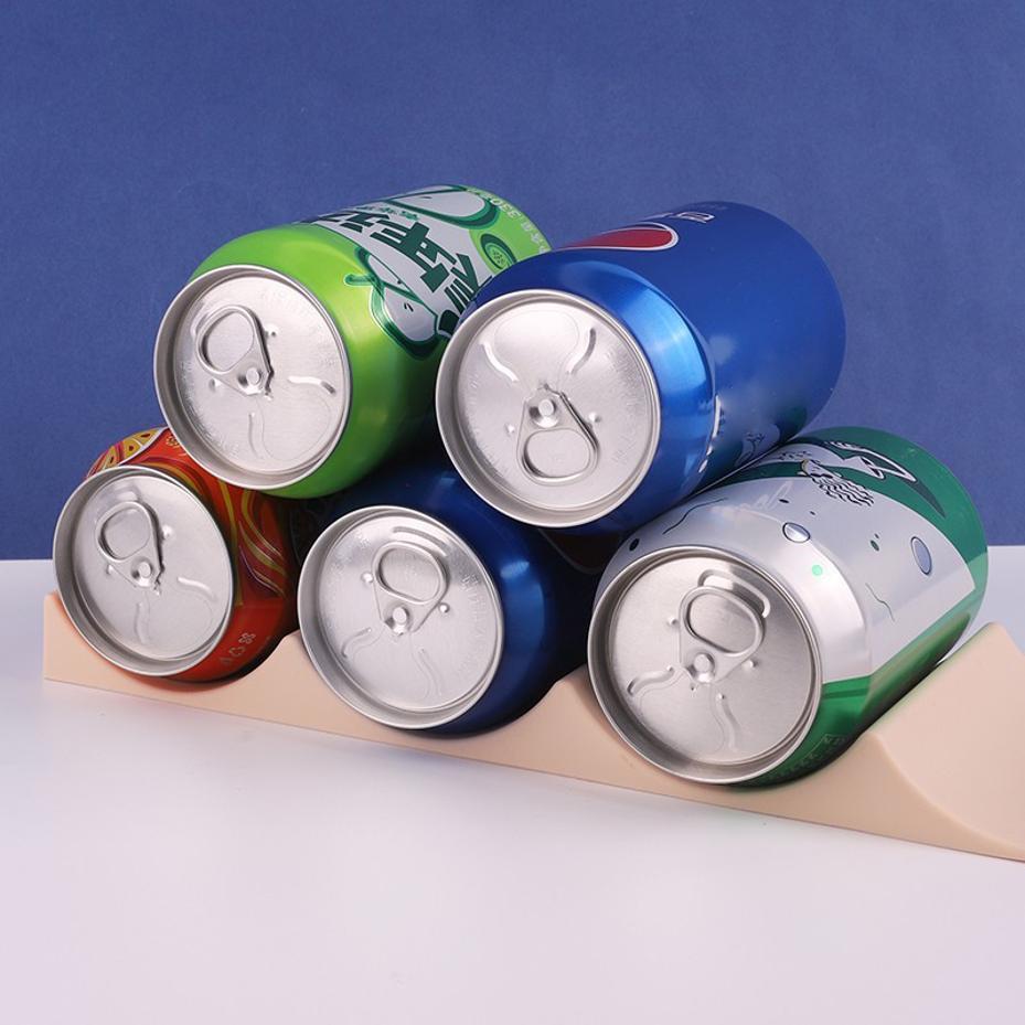 Wine Beer Fridge Cabinet - プラスチック製ワインボトル収納ラック、クリエイティブなオーガナイザー棚、冷蔵庫用ワイン・ビールボトルホルダー、キャビネット収納ラック