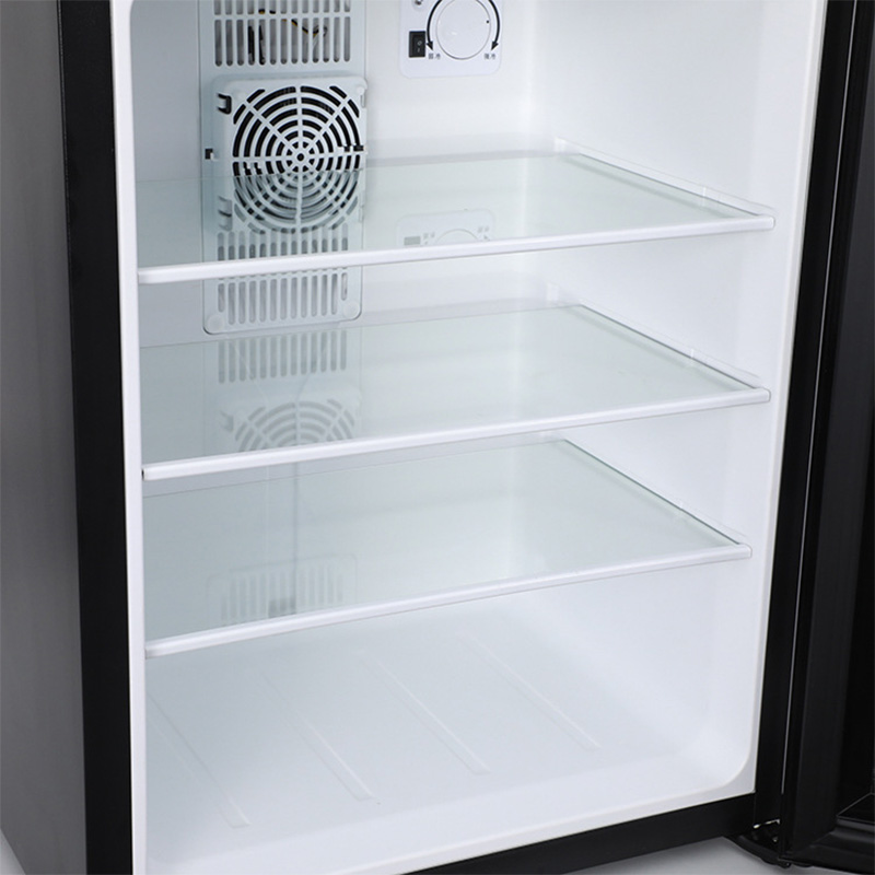 Wine Beer Cooler Fridge - ミニ冷蔵庫クーラー 40L 冷蔵庫ガラスドアビールソーダまたはワイン用 - 小型ドリンクディスペンサーマシン 0.3kWh/24H