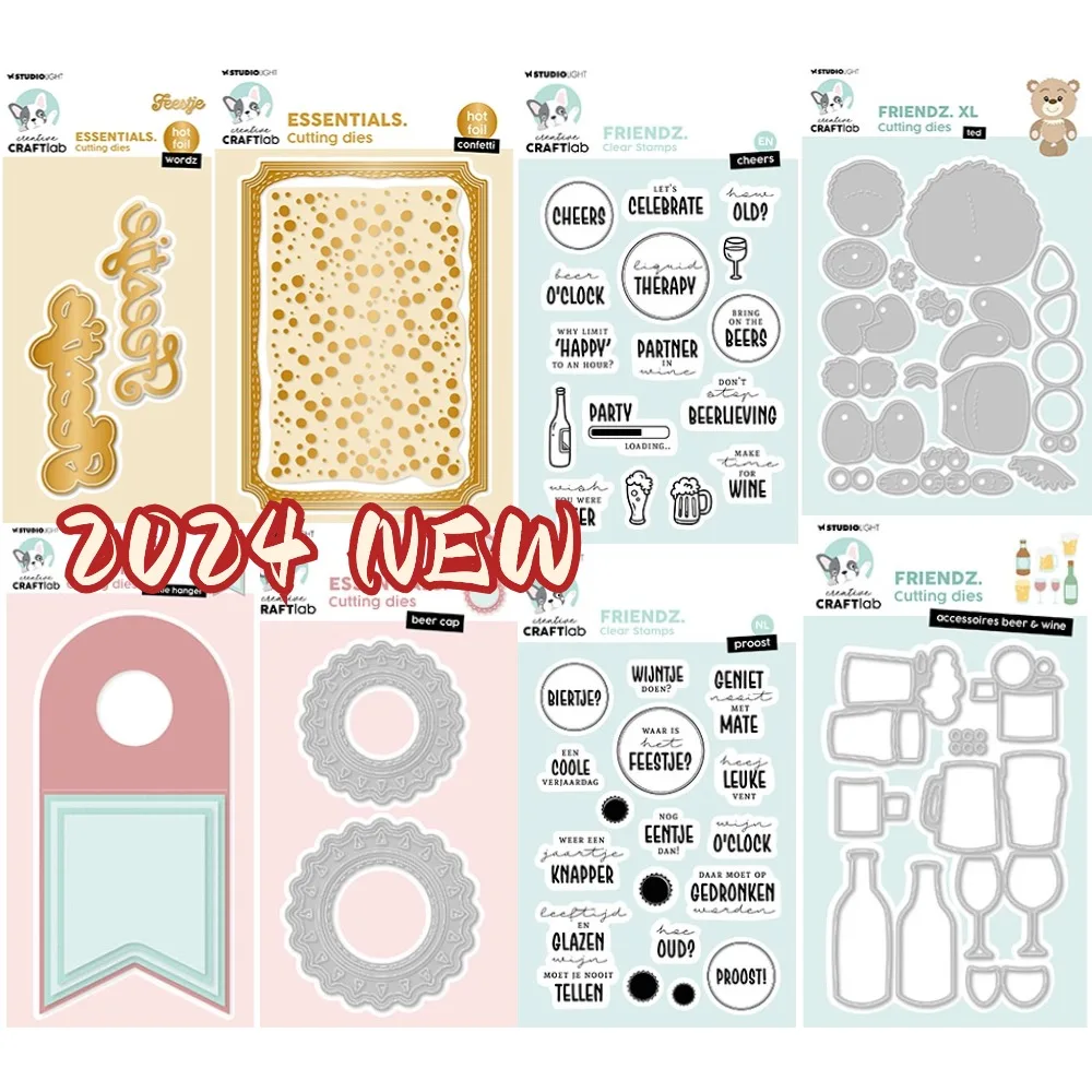 Wine Beer Photo - スクラップブッキング,ビール,ワイン,フォトアルバム,カード作成,装飾用品用の金属製のカッティングダイ