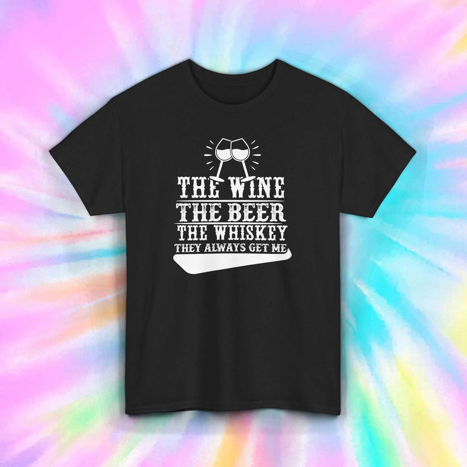 Wine To Beer Alcohol - ワイン ビール ウイスキー シャツ 面白い アルコール愛好家