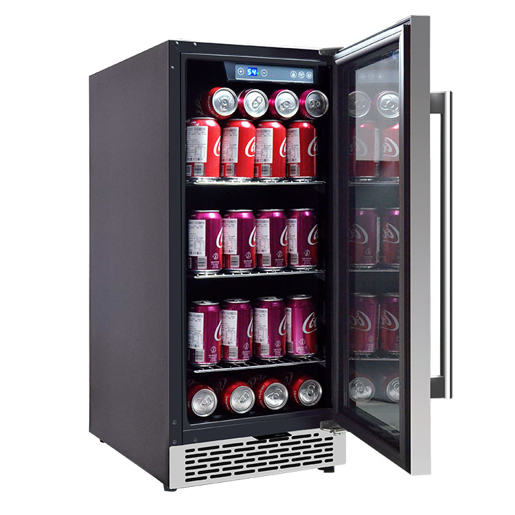OEM小型ドリンクバー冷蔵庫 カスタム冷蔵庫 ガラス扉飲料ク - Wine Beer Fridge Cabinet のレビューと価格