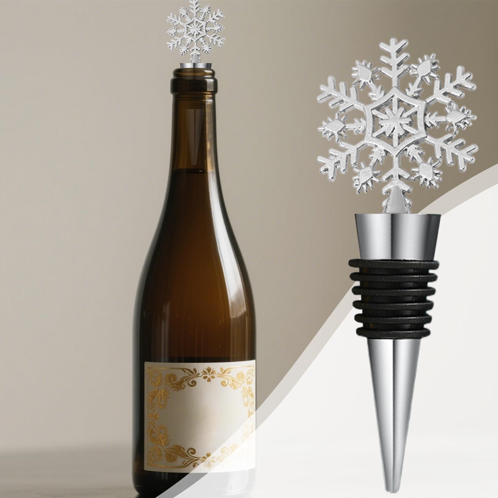 ワインボトルストッパー クリスマスデコレーション 気密コルク - Wine To Beer To Liquor のレビューと価格