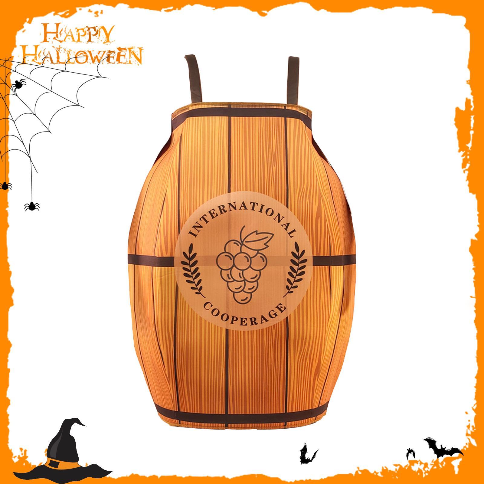 ハロウィンワイン樽コスチューム 再利用可能な大人用ビール樽衣 - Wine Beer Photo のレビューと価格