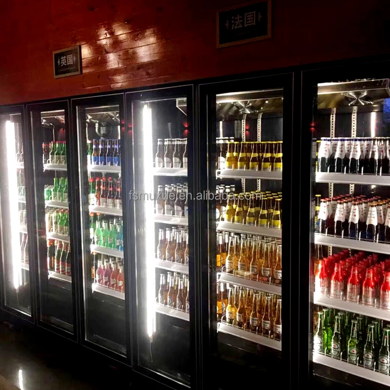 MUXUE業務用ビールクーラー冷蔵庫、ガラス扉1枚付きビール - Wine Beer Cooler Fridge のレビューと価格