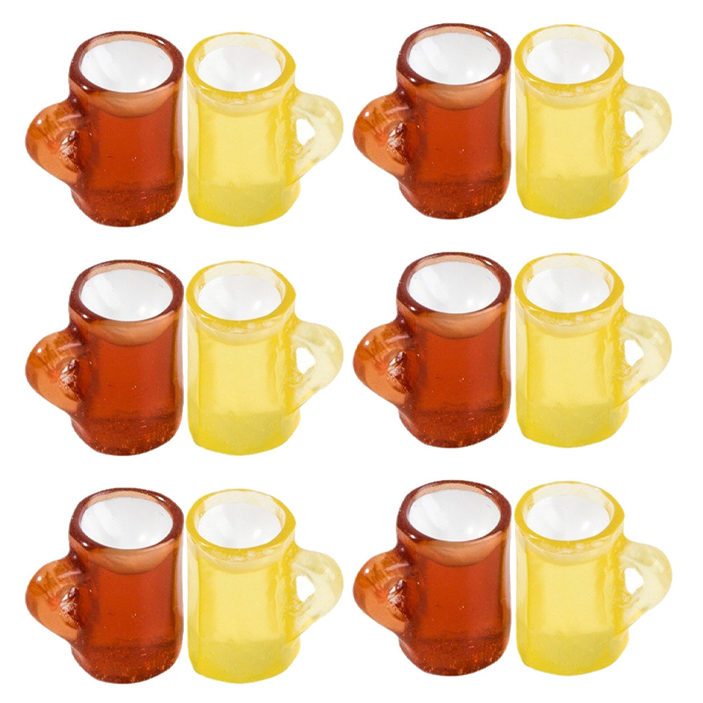 20個入りミニチュアレジンビールマグ、リアルなミニビールカッ - Wine Beer Photo のレビューと価格