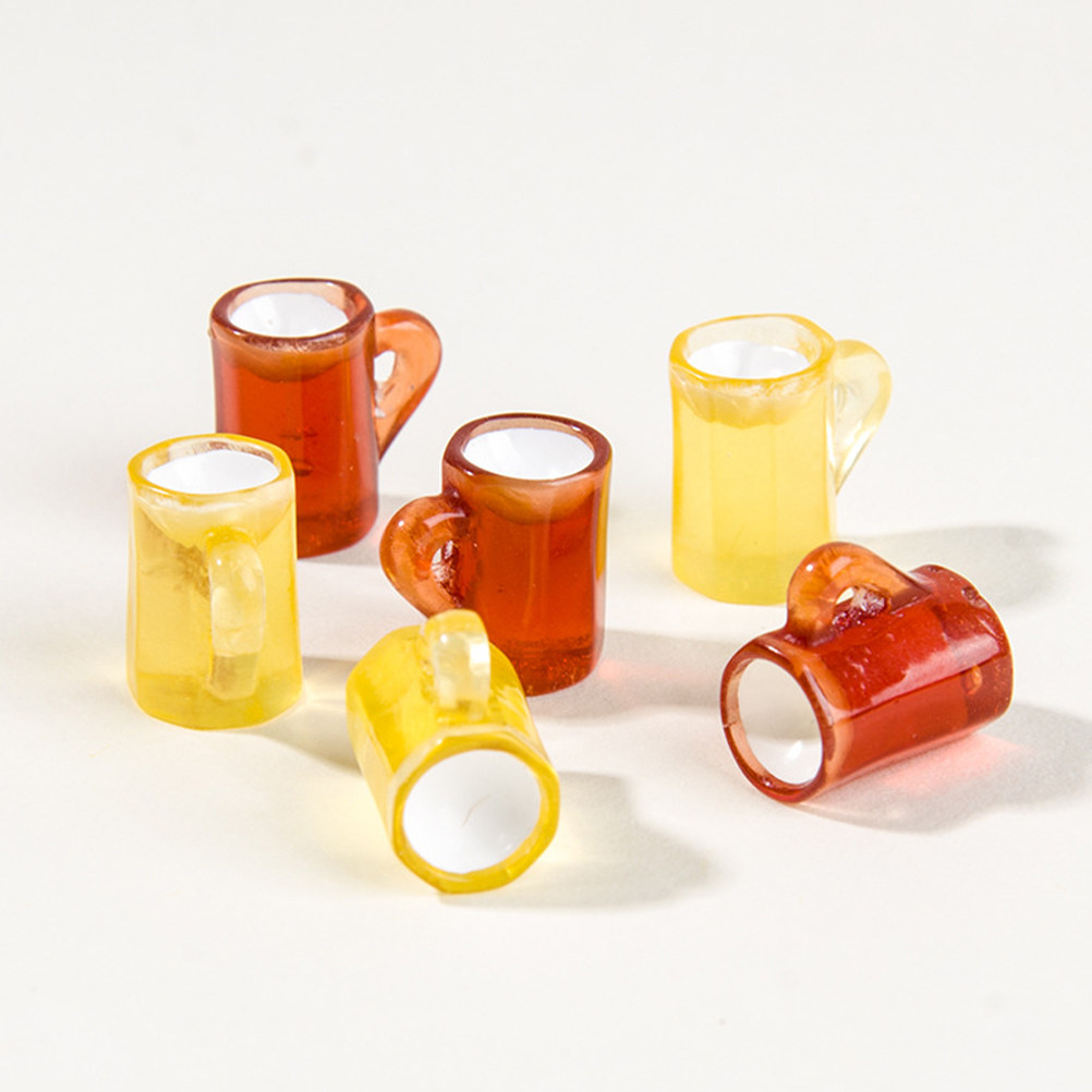 20個入りミニチュアレジンビールマグ、リアルなミニビールカッ - Wine Beer Photo のレビューと価格
