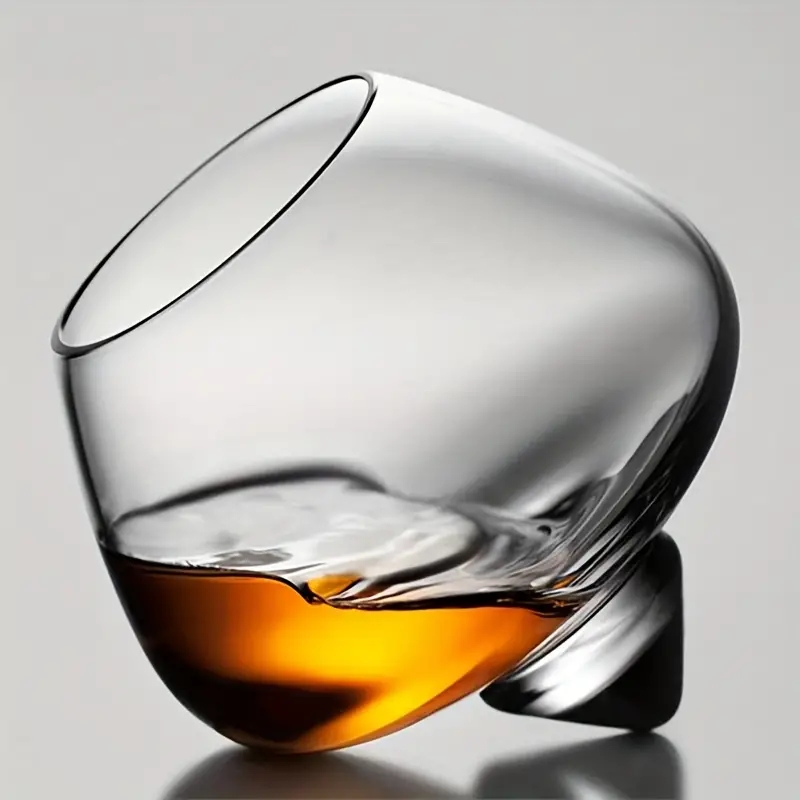250 ミリリットルウイスキーグラスベリービール回転ガラス赤 - Wine To Beer To Liquor のレビューと価格