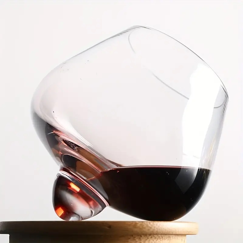 250 ミリリットルウイスキーグラスベリービール回転ガラス赤 - Wine To Beer To Liquor のレビューと価格