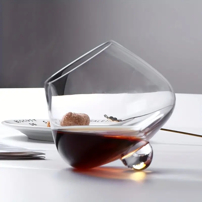 250 ミリリットルウイスキーグラスベリービール回転ガラス赤 - Wine To Beer To Liquor のレビューと価格