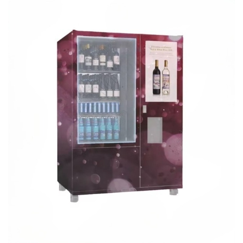 カスタムスマート年齢確認リフトシステム搭載冷蔵庫自動販売機、 - Wine To Beer Alcohol のレビューと価格