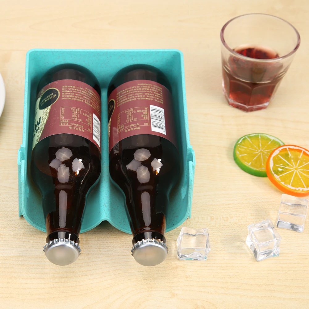 ドア収納棚,ワインボトルホルダー,冷蔵庫オーガナイザー棚 - Wine Beer Fridge Cabinet のレビューと価格