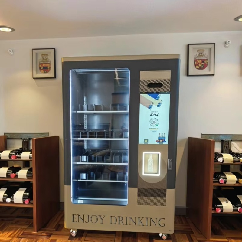 スマート年齢確認リフトシステム搭載冷蔵庫自動販売機、ビール・ - Wine With Beer のレビューと価格