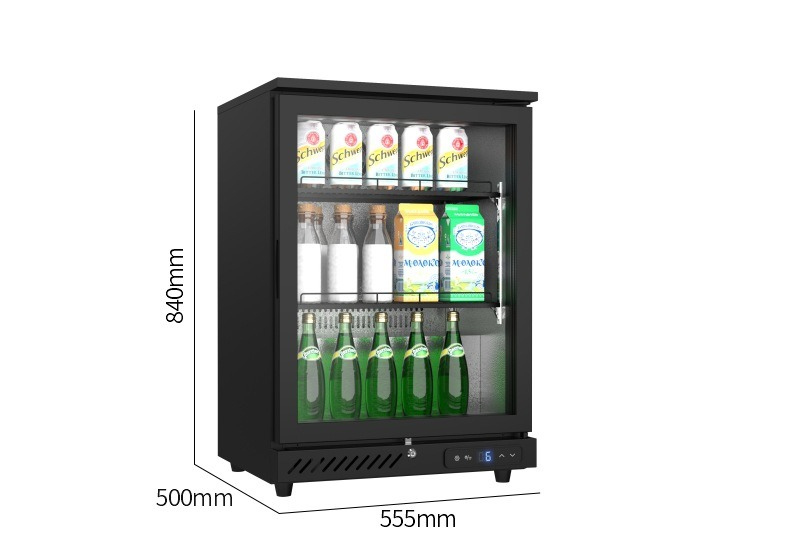 カスタムミニ赤ワイン冷蔵庫 透明扉付きバー埋め込み型ビールキ - Wine Beer Fridge Cabinet のレビューと価格