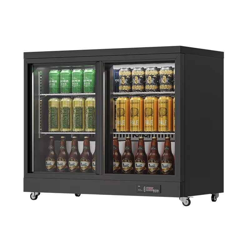 カスタムミニ赤ワイン冷蔵庫 透明扉付きバー埋め込み型ビールキ - Wine Beer Fridge Cabinet のレビューと価格