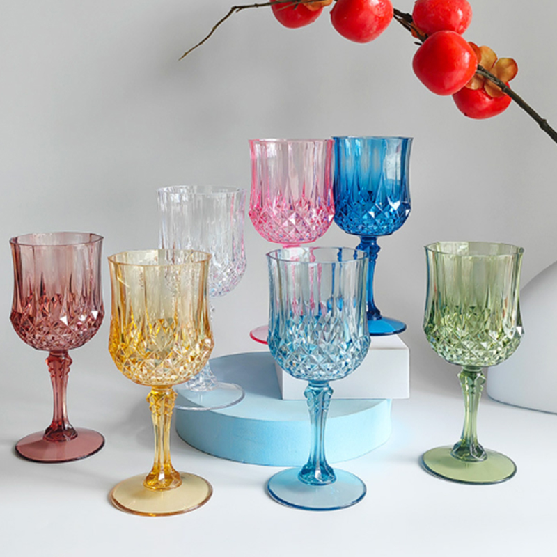 プラスチックシャンパンフルートアクリルシャンパングラスワイン - Champagne Flute Pair のレビューと価格