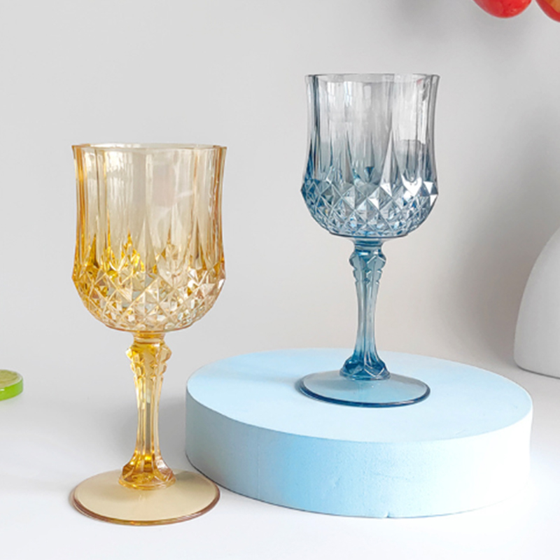 プラスチックシャンパンフルートアクリルシャンパングラスワイン - Champagne Flute Pair のレビューと価格