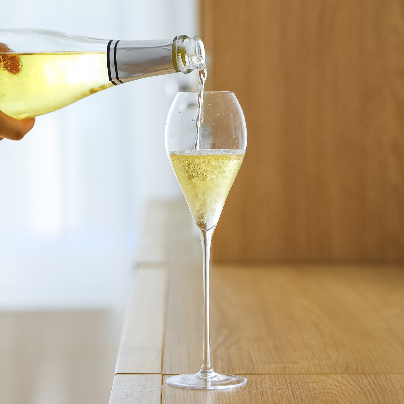 crison クリソン CP8207 手作りクリスタルガラス - Champagne Flute Pair のレビューと価格
