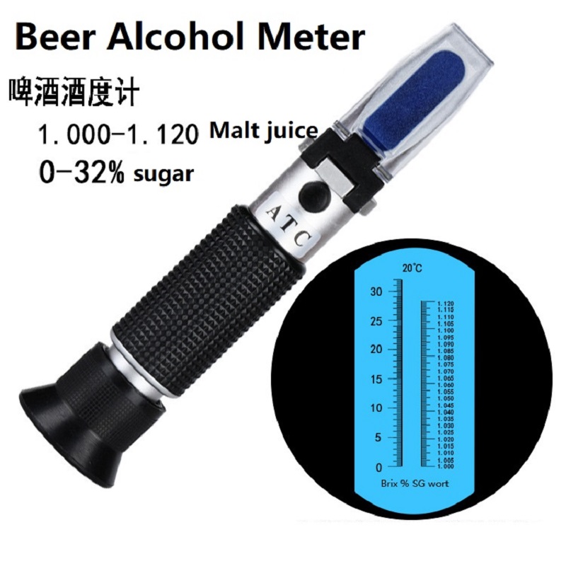 ポータブル正確なアルコール計ワインビールテスターアルコール度 - Wine To Beer Alcohol のレビューと価格
