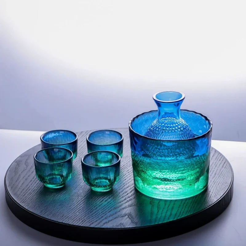 ガラスビールカップセットバーアクセサリー酒ポットドリンクウェ - Wine With Beer のレビューと価格