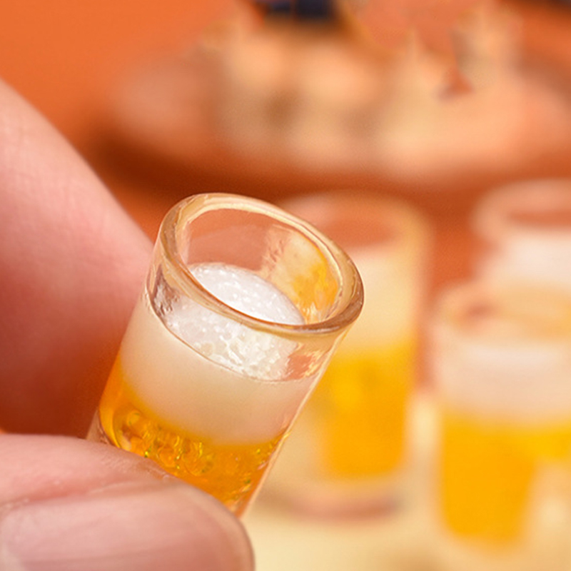 10 個ミニチュアおもちゃキッチンビール飲料カップマグアクセ - Wine Beer House のレビューと価格