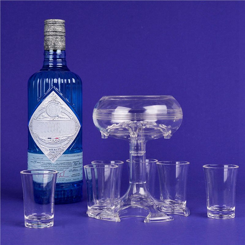 ABLN-2セット 6個のショットグラス付き ワイン・ウイス - Wine To Beer To Liquor のレビューと価格