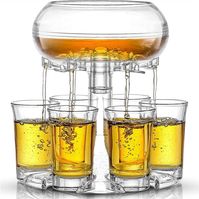 ABLN-2セット 6個のショットグラス付き ワイン・ウイス - Wine To Beer To Liquor のレビューと価格