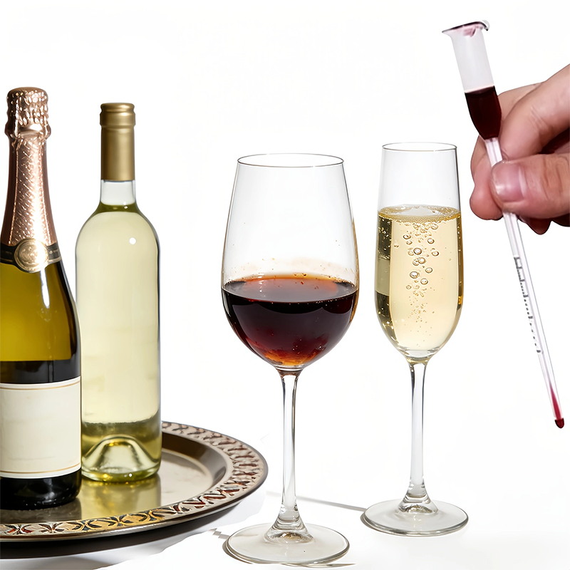 スポイト付きアルコール度数計1個セット、ワインのアルコール度 - Wine To Beer Alcohol のレビューと価格