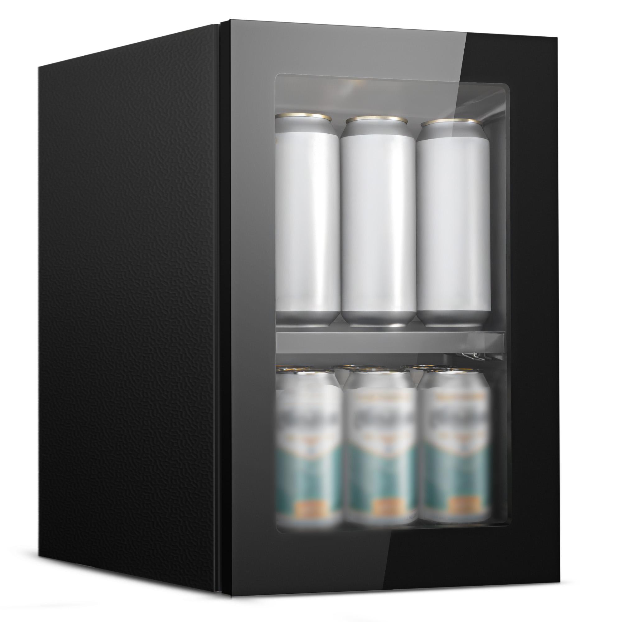 EKOJUCE ガラス扉付きミニ冷蔵庫 |   ビール、ドリ - Wine Beer Cooler Fridge のレビューと価格