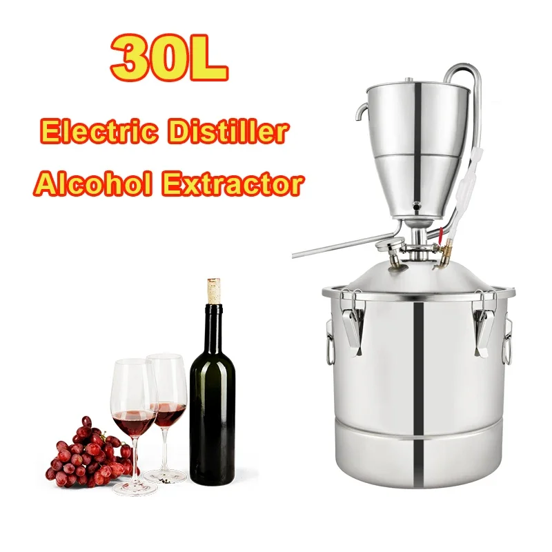 30lステンレス鋼アルコール醸造機,日曜大工のアルコール蒸留 - Wine Beer Distillation のレビューと価格