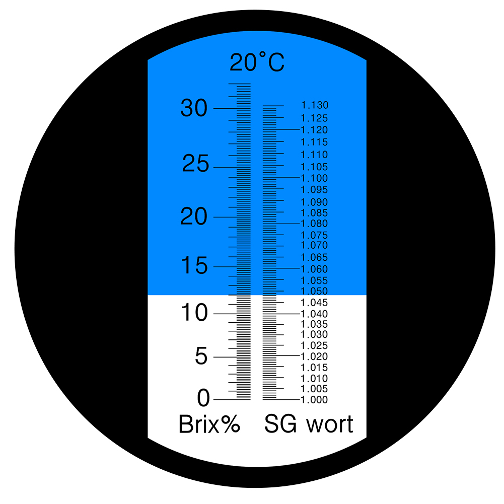 ビール麦汁ワインアルコール屈折計 SG 1.000-1.13 - Wine To Beer Alcohol のレビューと価格