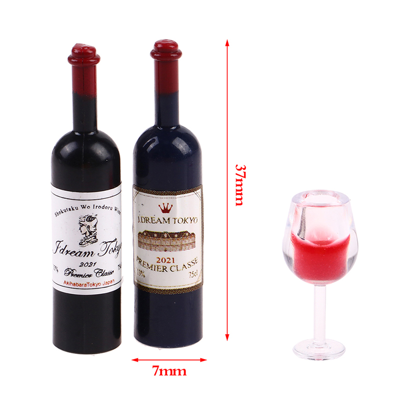 [FE] 新しいファッション高品質 5 個 1:12 ドール - Wine Beer House のレビューと価格
