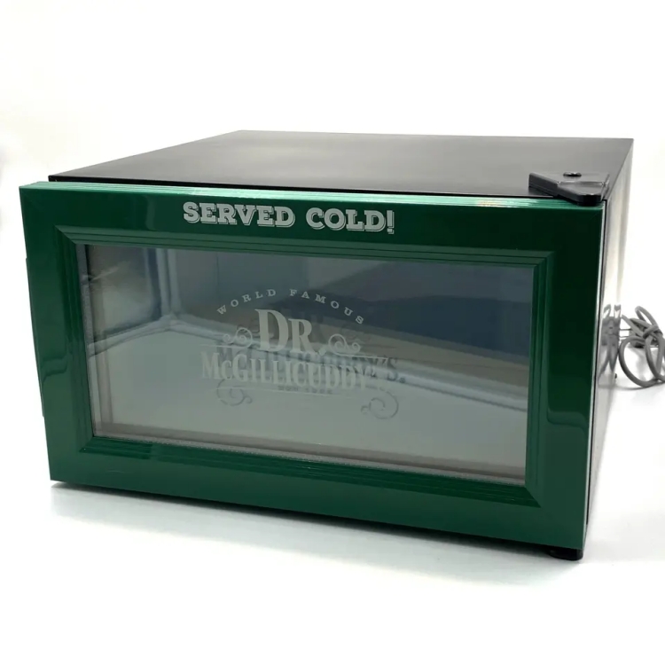 ヴァナス 18リットル ミニ冷蔵庫 ガラス扉 ミニ缶冷蔵庫  - Wine Beer Cooler Fridge のレビューと価格