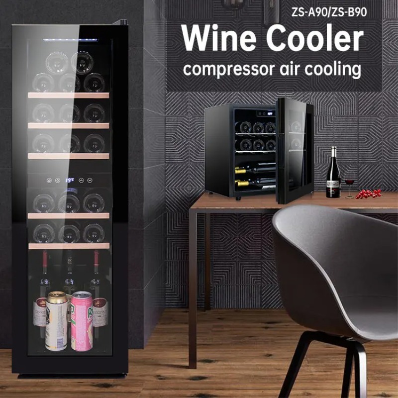 スーパーマーケット用ガラス冷蔵庫、化粧棚用ミニ冷蔵庫、ワイン - Wine Beer Cooler Fridge のレビューと価格