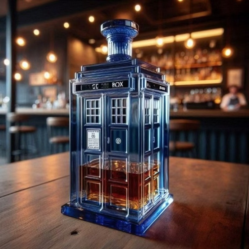 創造的な電話ボックス型デカンタワインポアラー、ウイスキーディ - Wine Vodka Beer のレビューと価格
